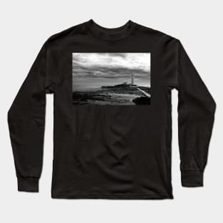 St Mary's Island Monochrome Long Sleeve T-Shirt